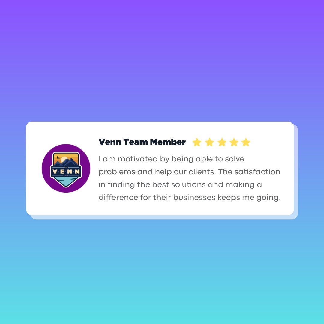 venn_tech's tweet image. We 💙 our problem solvers and solution builders around here!
Learn more about what it's like working at Venn Technology by visiting our Careers page: hubs.ly/Q01Z1nvv0
#IntegrationDeveloper #SalesforceConsulting #FinTech