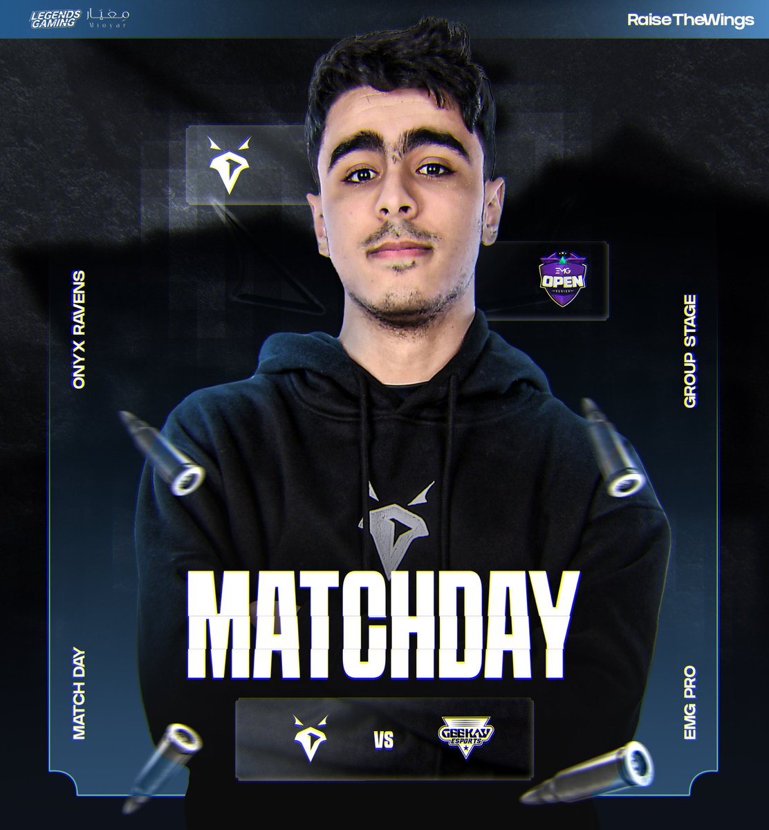 𝗘𝗠𝗚 𝗣𝗥𝗢

🆚 @Geekay_Esports 
🕕 6:00PM KSA

It is our first match, let's start it right 🔥

<a href="/esportsemg/">Esports Management Group</a> 
#RaiseTheWings