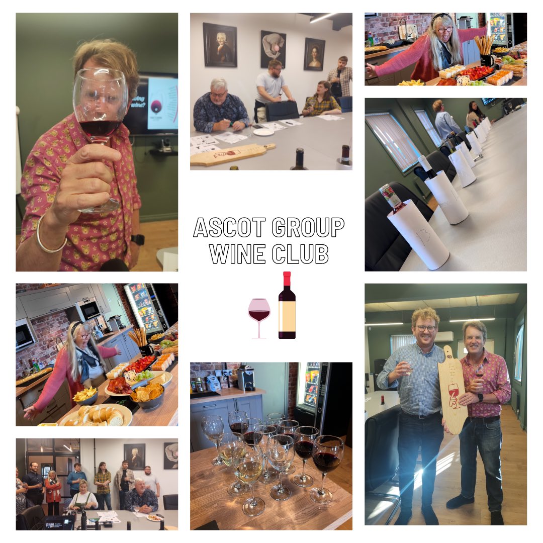 🍷🎉 What a fantastic time we had at The Ascot Wine Club! Here are some highlights to enjoy! 😁 @TheAscotGroup

Thanks to all the vino lovers who joined in for the grapest time ever! 😂🍷 

Cheers to the next one! 🥂 Can't wait to sip, swirl, and savor together again! 🍷😄