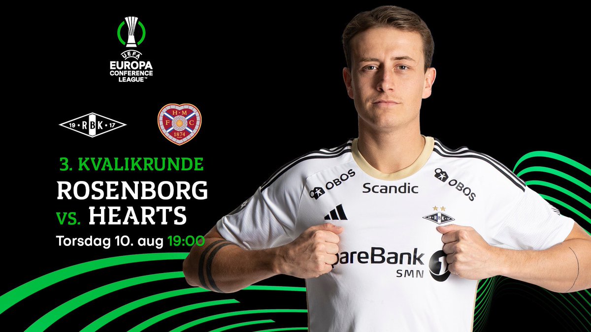 1000 billetter ble solgt de første timene til den viktige kvalikkampen mot Hearts på torsdag🖤🤍

Sikre deg din billett i dag👊

🎟️ rbk.no/billett