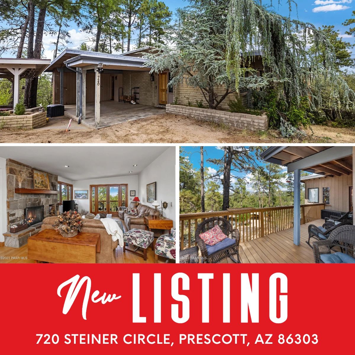 PaulaASmith's tweet photo. This is an incredible opportunity to own a piece of history in Hassayampa Mountain Club! The family estate includes the main house and guest cottage with a total of 5 BR/4 BA. Contact Paula at (928) 899-8060, and view more details by visiting https://t.co/pxjBTfJBIa. https://t.co/B0Tx7Hy46j
