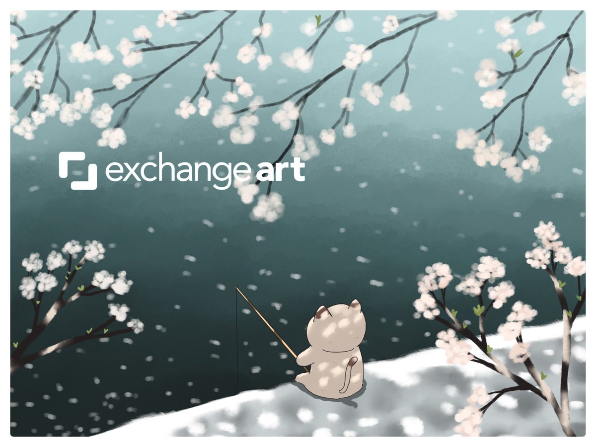 🌟New Drop🌟
" Den of Cute " (1/1 Edition)

" Fishing " just listed on 
<a href="/exchgART/">Exchange Art</a> 

Type : PNG 2000 x 1500 px

Reserve price : 0.8 SOL ◎

Link : exchange.art/single/4hTQJGM…

#SOL #Solana  #SolanaCommunity #SolanaArt