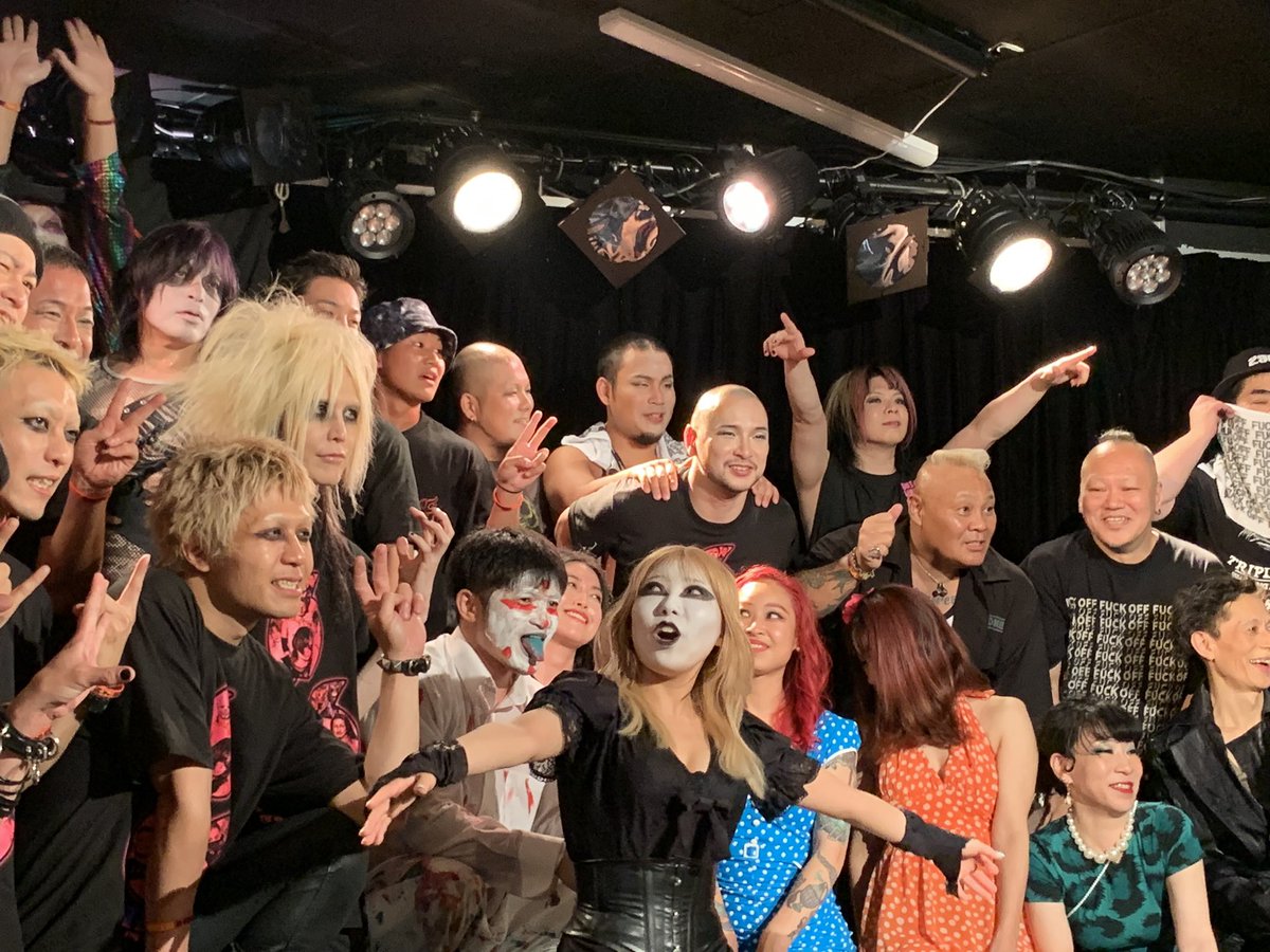cocomero64's tweet photo. 後楽園の興行もアフターパーティーも最高に楽しかったです...（＾_＾）！

#pr666   #20th666 https://t.co/vgT8qsM9M7