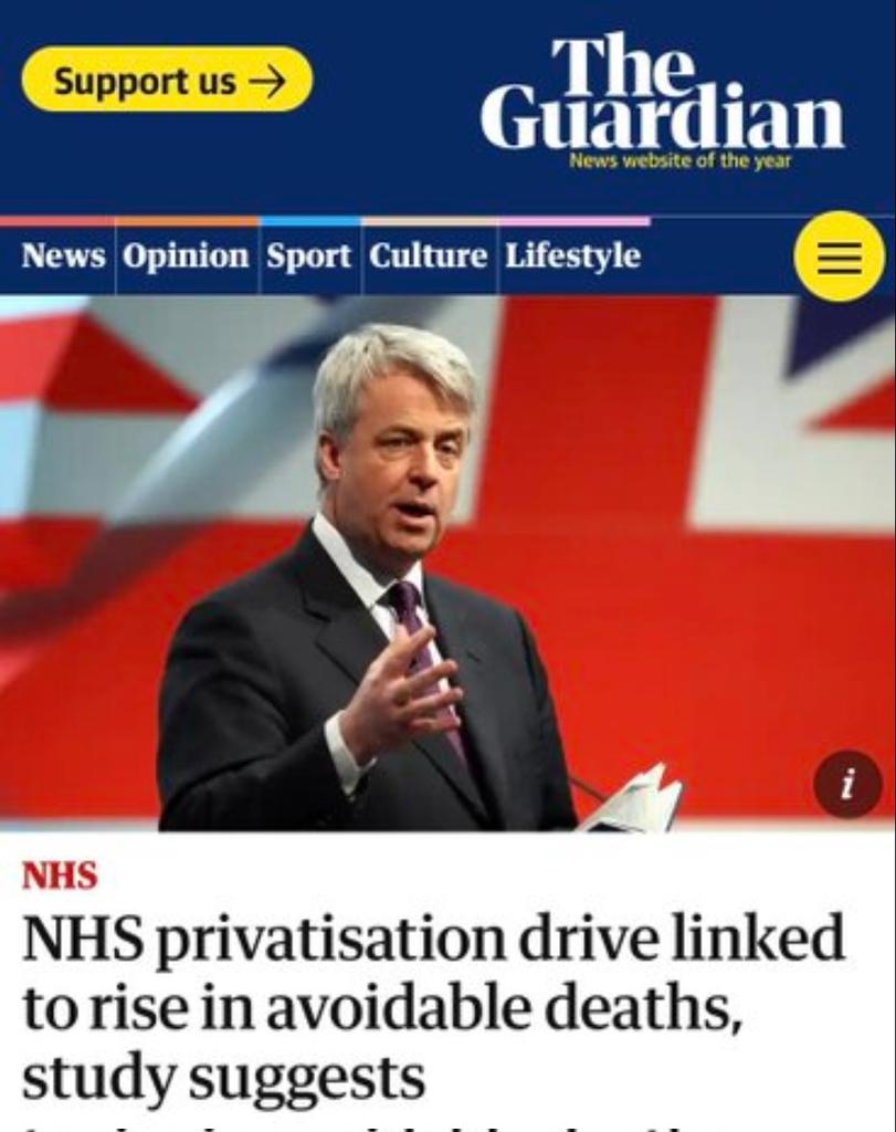 Make no mistake. 

They are coming for OUR NHS. 

Privitisation serves only those who will make profit from it. It does not serve the public. 

Send a clear message to <a href="/Conservatives/">Conservatives</a> and <a href="/UKLabour/">The Labour Party</a> by commenting 'HANDS OFF!' 

RT for the NHS 

#SOSNHS