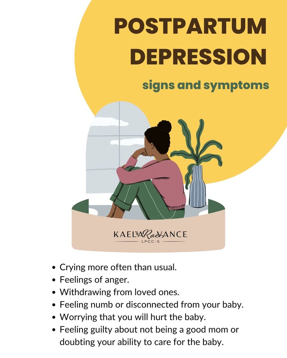 KaelaVanceLPCCS's tweet image. Postpartum depression is more prevalent than commonly believed, affecting up to 1 in 7 new mothers. Together, we can navigate this journey. Call 614-647-HELP.

#PostpartumDepressionAwareness
#NewMomsMentalHealth
#SeekingHelp
#SupportForNewMothers
#YouAreNotAlone
#DublinOhio