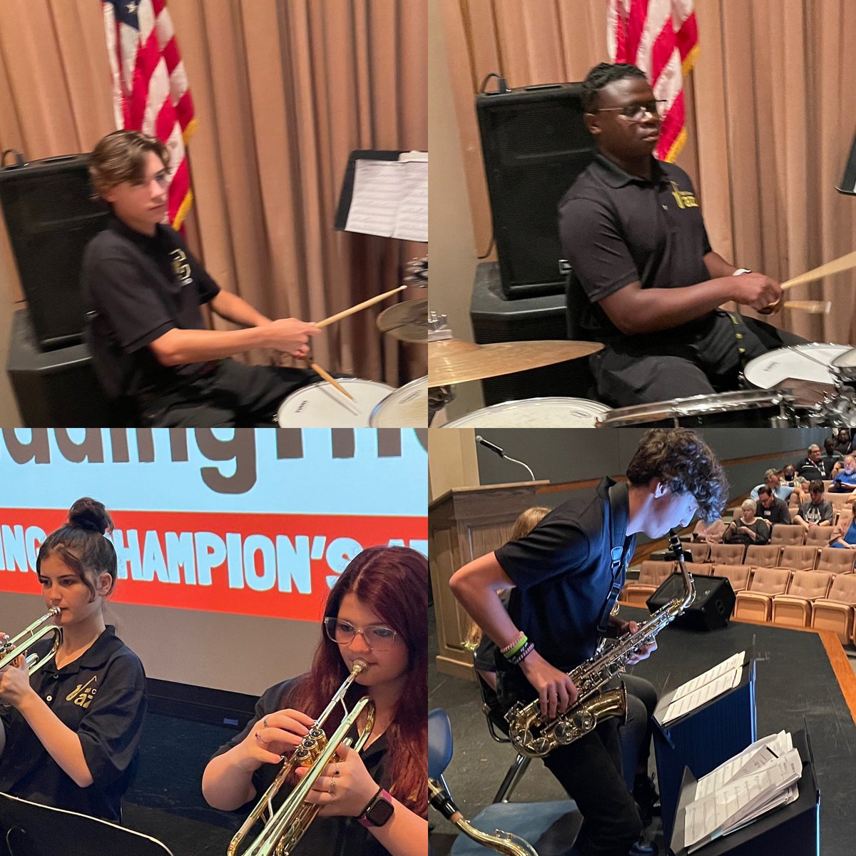 dan_seaborn's tweet photo. Iβm always grateful for the invitation to have the BB Comer Jazz Ensemble perform at the 2023 TCBOE institute! Iβm thankful for the hard work these students put in to make this opportunity a reality! #LeadingTheWay #dedicated #Committed #comerpride #bbcmhs https://t.co/TjYXyK9Vrv
