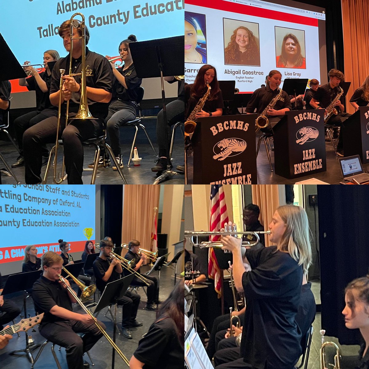 dan_seaborn's tweet photo. Iβm always grateful for the invitation to have the BB Comer Jazz Ensemble perform at the 2023 TCBOE institute! Iβm thankful for the hard work these students put in to make this opportunity a reality! #LeadingTheWay #dedicated #Committed #comerpride #bbcmhs https://t.co/TjYXyK9Vrv