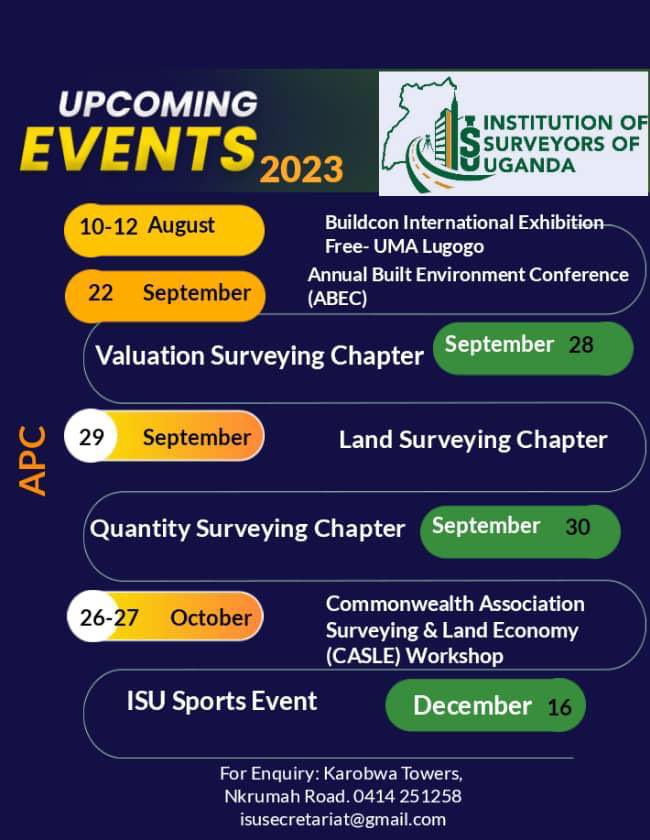 Second half of the year is here and we have aligned all the remaining activities left throughout the year 

Please take note