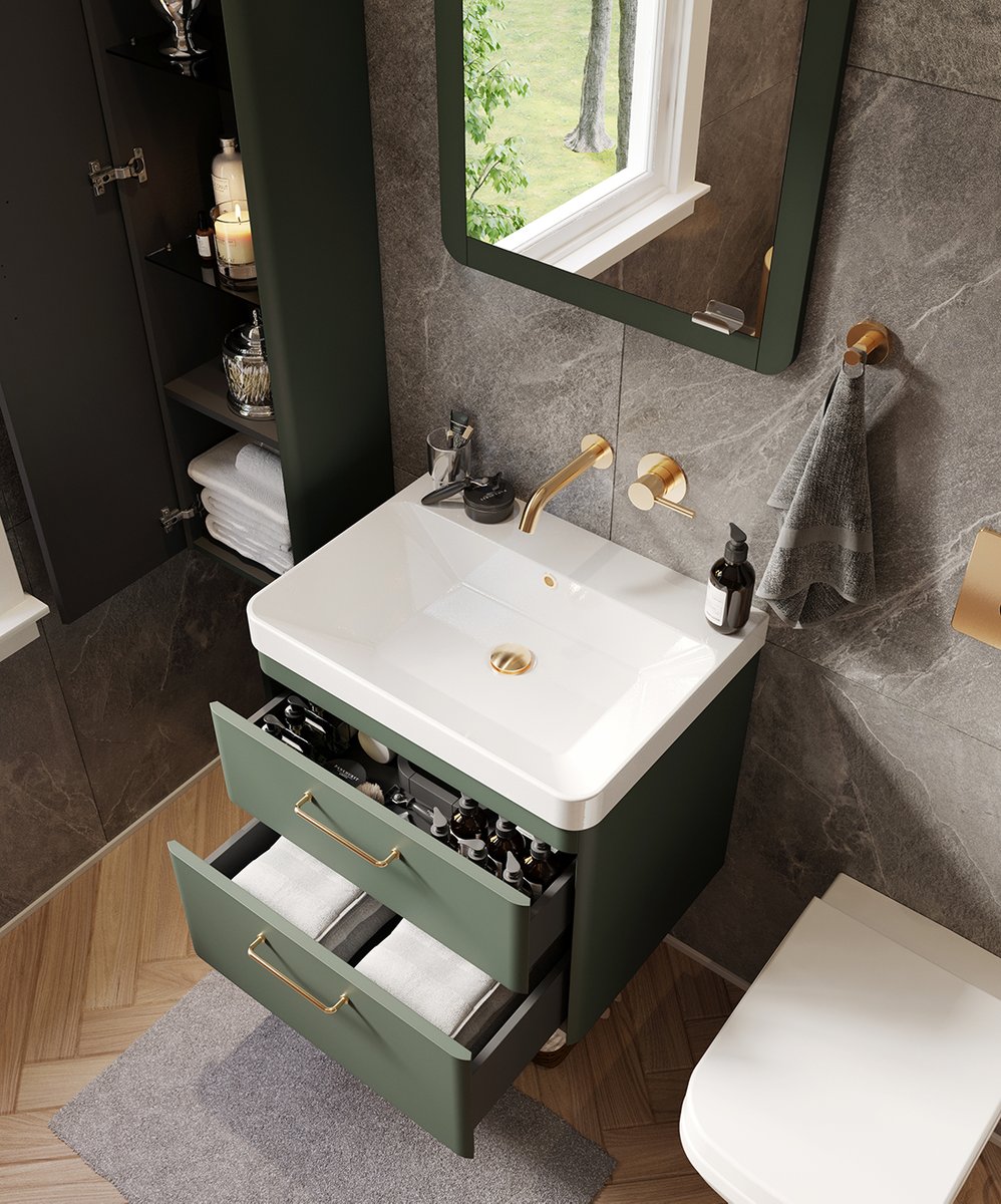 🔥Saneux - HYDE 60cm 2 drawer wall mounted unit – Matte Sage🔥
🔹Provides practicality
🔹Plenty of storage space to keep your bathroom tidy
🔹A modern and stylish look
🔹*Basin (HY060B, HY060B.0) and handles are not included
#bathroomsupplies #wallmounteddrawer #mattesage #Saneux