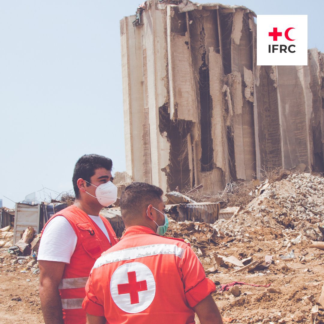 Francescorocca's tweet photo. After 3 years, we can’t forget the shocking images of the Beirut blast and the huge pain of people affected.
We can’t forget the immediate response of the @RedCrossLebanon, with support also from @IFRC_DREF.
Today, Lebanese people still need help.
We @IFRC are #WithLebanon. https://t.co/z5u6IpuXb8