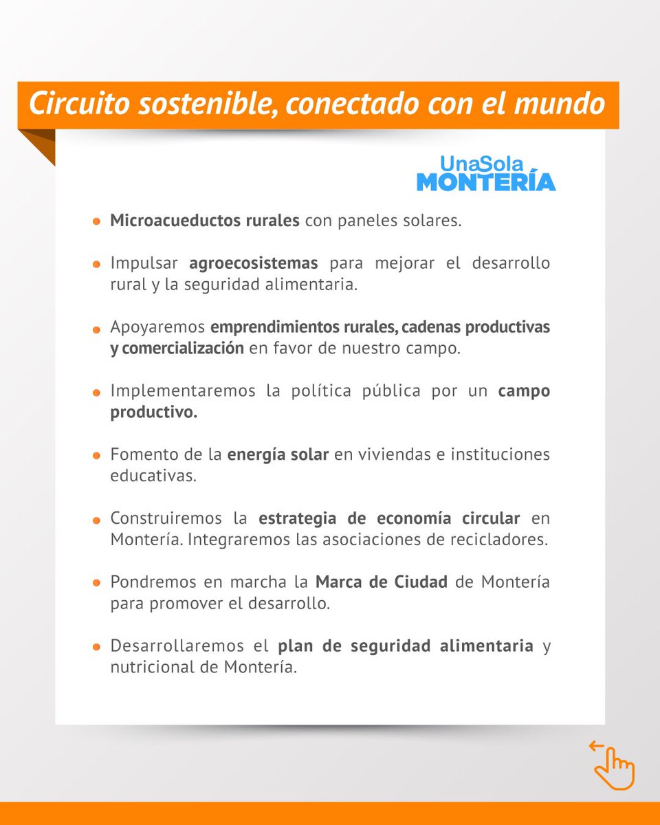 kerguelenhugo's tweet photo. El Circuito sostenible, conectado con el mundo es para volver a Montería una ciudad con bajas emisiones, mejorar las condiciones productivas del campo y posicionarla a nivel nacional e internacional. 

Más agua para la zona rural con los microacueductos rurales y nuevos comedores escolares alimentados con energía solar #CircuitoSostenibleconectadoconelmundo