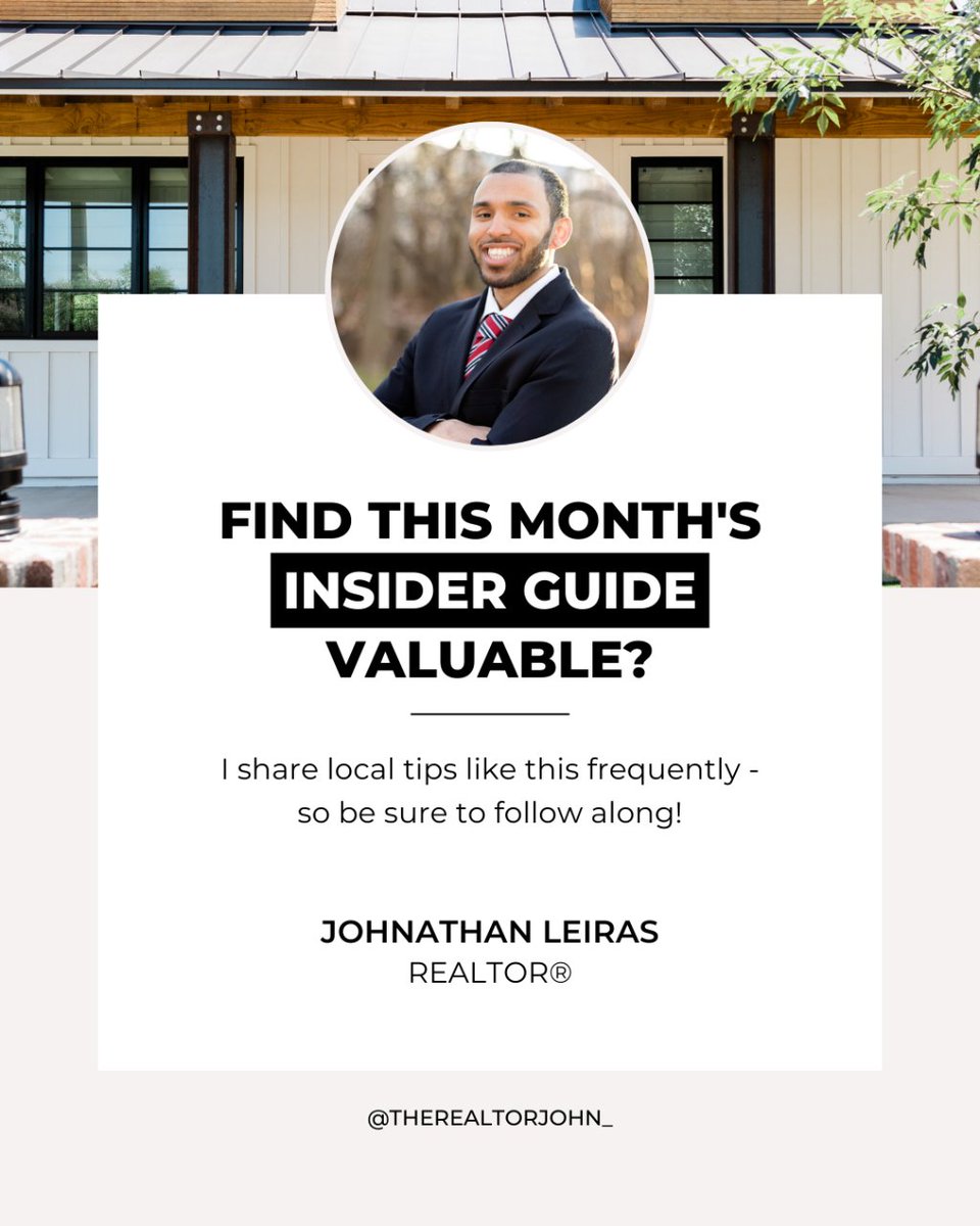TheRealtorJohn_'s tweet image. Inside you&apos;ll find -
📰 What&apos;s making headlines in our area
🌞 An activity for some late summer fun 
📍 A local gem you don&apos;t want to miss out on 
🏘️ Insights into the local real estate market

#realestate #realestateexpert #insiderguide #newjersey #localmarket #summer