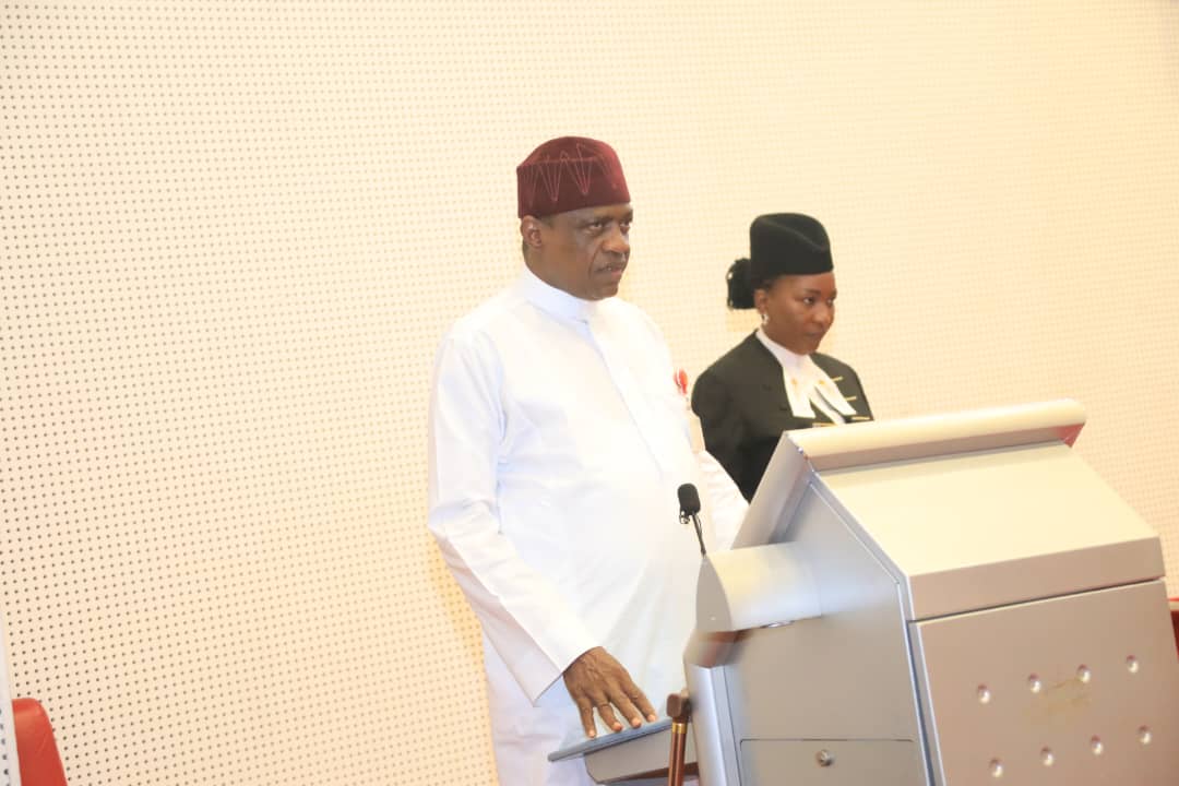 PLACNG's tweet photo. Senate Plenary Update: Friday 4th August 2023
#Photosplash: From the Ministerial screening today at senate plenary.
#SenateNGR
#TodayInSenatePlenary