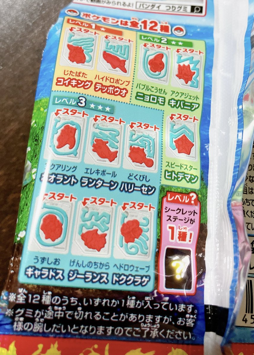 ポケモン「ポケモンの釣りグミだー!って見つけて買ったら一発でシークレット当ててしまって笑っ」|櫻田 円のイラスト