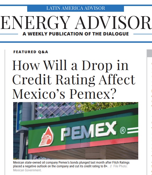 Thanks to @The_Dialogue for the invite to comment on this week's #EnergyAdvisor. What an honor to be featured next to @LeoBeltranR #DavidShields @marhnos & #FluvioRuiz. 

Check the issue here: thedialogue.org/wp-content/upl…