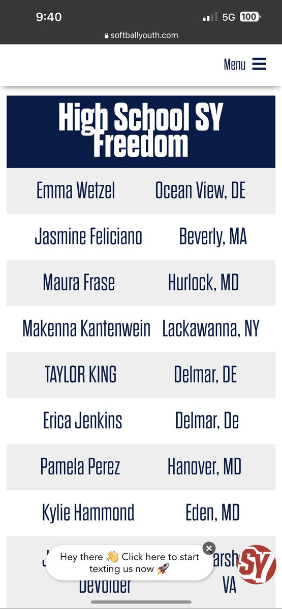 Good luck to our own Jasmine Feliciano! Only MA representative in these games!