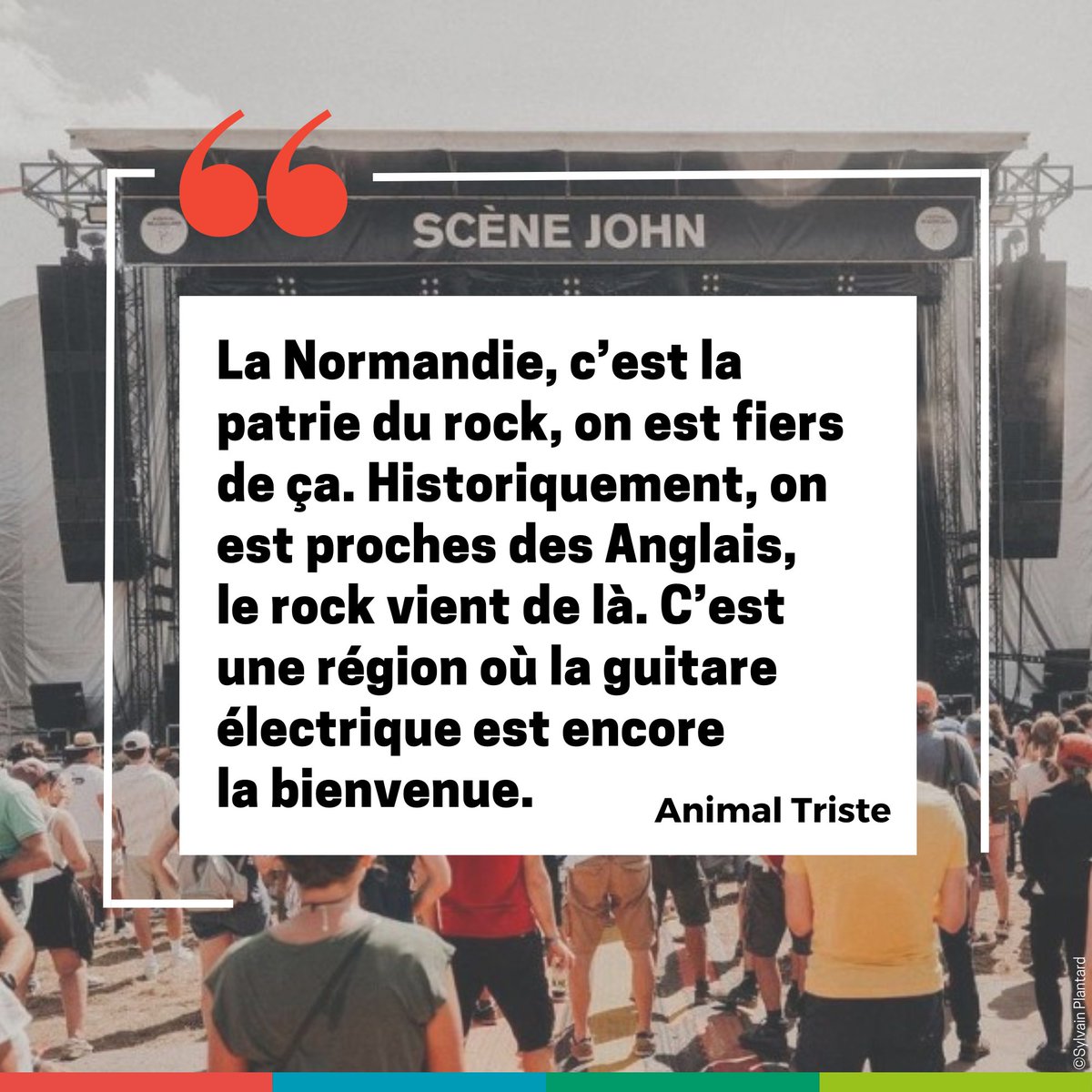 ⏰ 1 mois après Beauregard ✨Le festival a mis la scène normande à l’honneur avec Cemented Minds et Animal Triste Plus d'infos ➡ choisirlanormandie.fr/les-normands-f…⬅ #ChoisirlaNormandie #Normandie #Musique @FestBeauregard @bigbandcafe @le106