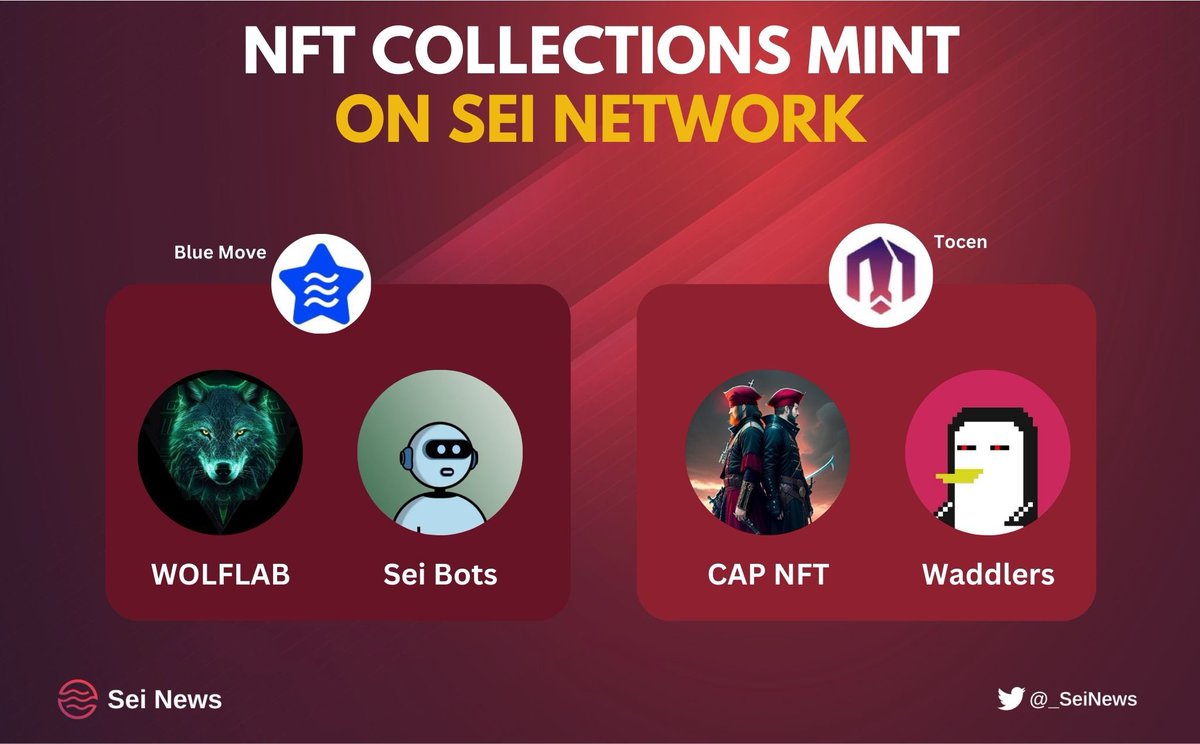 _SeiNews's tweet photo. 🔥NFT COLLECTION MINT ON SEI NETWORK🔥
 
#Seilors, Let’s dive in and get #NFTs from minting NFT on @BlueMove_OA and @tocen__ 

❤️+ 🔁to support us 🎉

Thread👇👇👇

#Sei #SeiNetwork  #SeiTestnet #SeiNews https://t.co/VKArnNzMnI