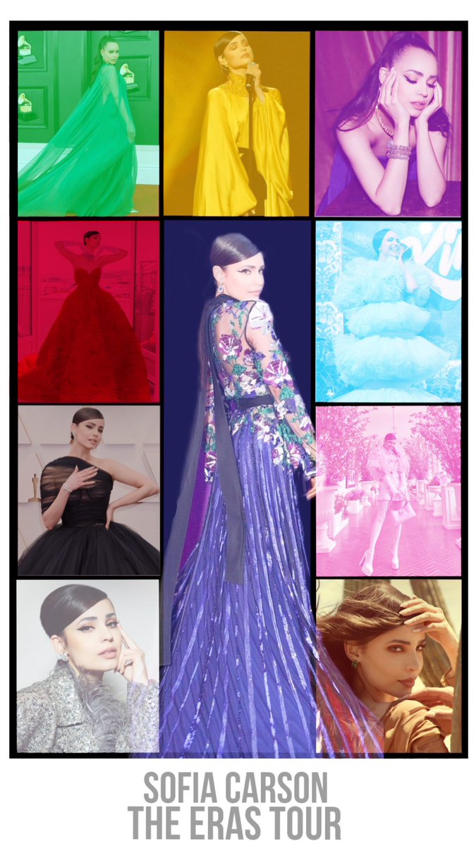 scarsonvsp's tweet image. The Eras Tour (Sofia’s Version)
@SofiaCarson