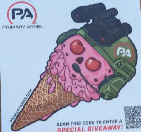 @PrimaryArmsOnline  PA Summer Sticker #iScreamForPA.