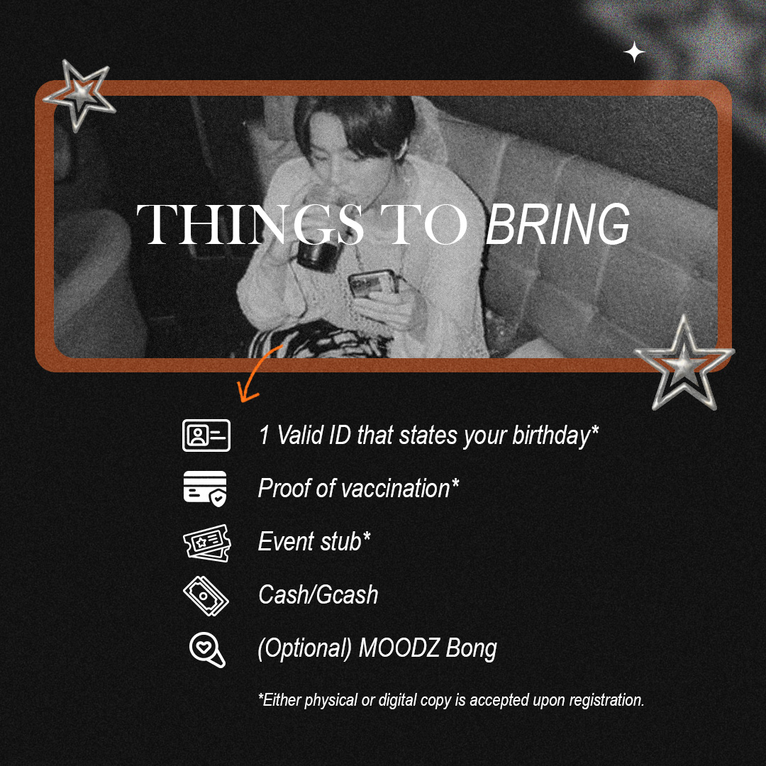 WOODZBDAY_MNL's tweet photo. 1 day to go before #inthemoodforWOODZ!!!🍹

But before we celebrate our rockstar Cho Seungyoun's day, here are some final reminders to keep in mind for tomorrow's event 📢

We can't wait to see you, PH Moodz. We hope everyone can enjoy and drink responsibly 🤩🥳

#WOODZBDAY_MNL https://t.co/ky9eScGp8a