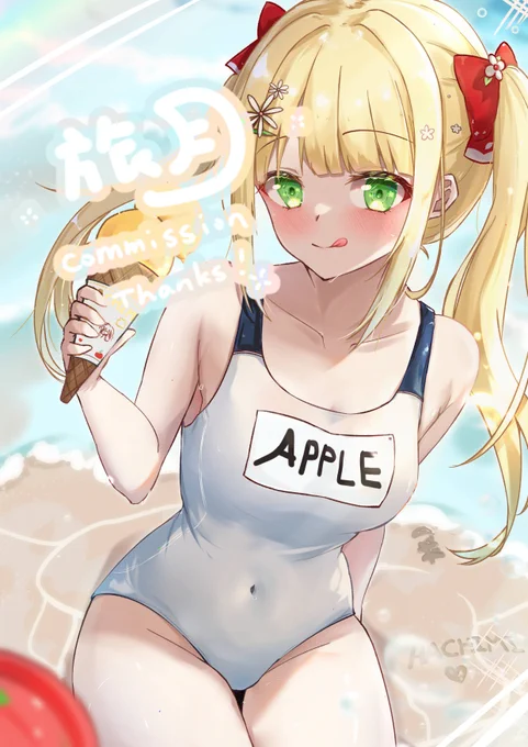 #委託 #Commission 感謝艾波  這次的委託,讓我第一次挑戰了史庫水(>///<),希望大家都能喜歡,也歡迎大家關注下這位新人哦 #蘋安喜樂  ps第一次看到人設的時候我就覺得有股親切感,沒錯!就是米米子!我決定要時隔數年來認真畫一張米米子,還要滿足私慾跟艾波同框!敬請期待