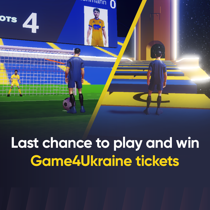 cheeer_official's tweet photo. 🚀Don't miss your LAST chance to WIN tickets to the @game_4_ukraine TOMORROW🎟️

🗝️Get ready to cross Tower Bridge by answering trivia questions! 

⚽️OR you can challenge Jens Lehmann in a penalty shoot-out! Outsmart the legend to get the final code.

🔗 https://t.co/alxnB8EKPF https://t.co/iEXsLZBjNM