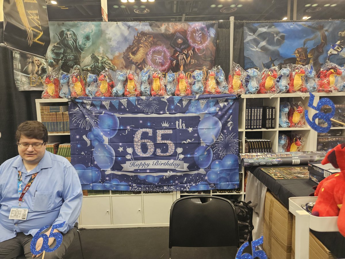 fasagames's tweet photo. Happy 65th Birthday to Ross Babcock. A great person, great game, and even better boss
Ross was a driving force behind #battletech #shadowun #earthdawn #crimsonskies #renegadelegion https://t.co/luVg3YxxHk