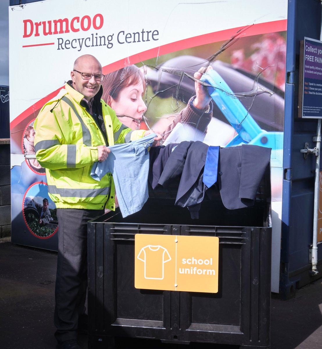 The Council, in partnership with three local cancer charities, has launched a new School Uniform Reuse Scheme. Chair, <a href="/cllrdmolloy/">Dominic Molloy</a> said 'If this scheme can help lift the burden for even a few families, it will be a huge success'. See: midulstercouncil.org/uniformreusesc…