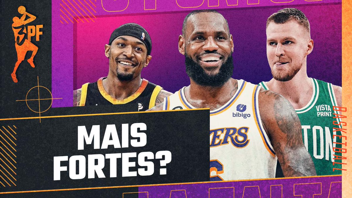 3PontosCast's tweet photo. 🚨 Tem vídeo novo no ar!

⤵️ No programa de hoje:

💪 Quem se reforçou melhor na pós-temporada até agora? (Lakers, Celtics, Suns e mais!)

🎥 Assista pelo link nos comentários! https://t.co/6z6QRqtxsY
