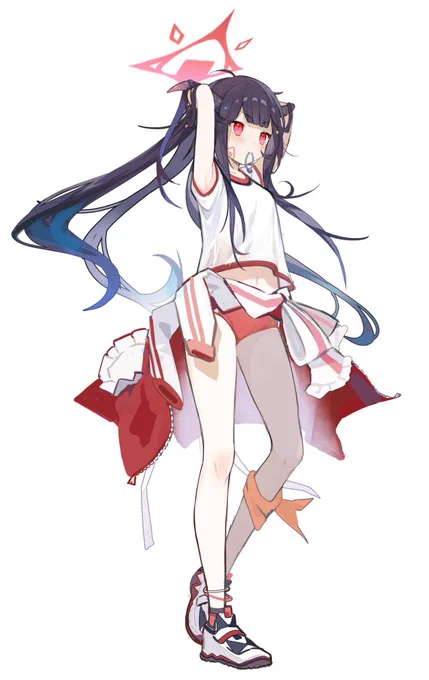 趣味で描いたフウカの立ち絵シリーズ 