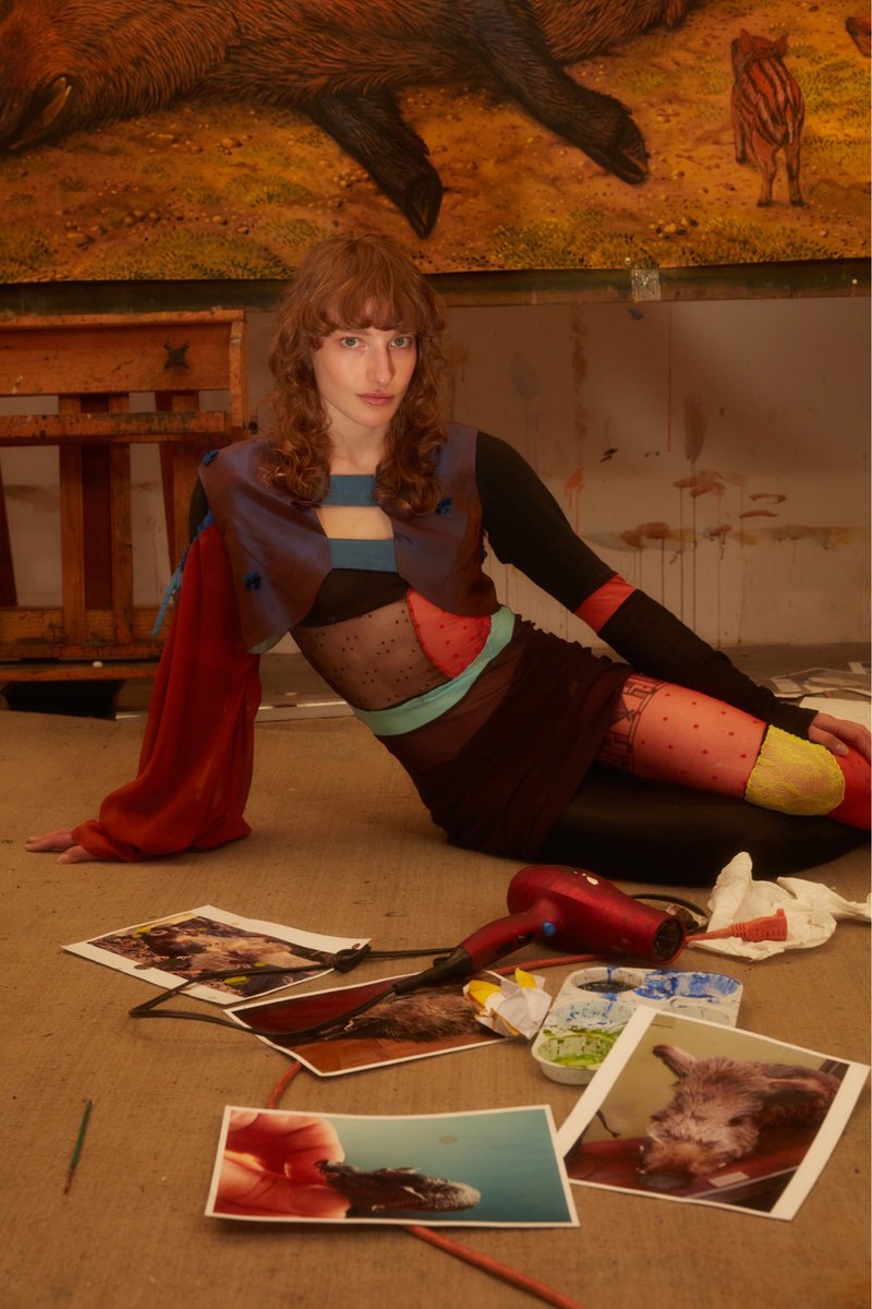 GlossiMag's tweet image. The #Resort2024 Lou Dallas collection by #RaffaellaHanley was well worth the wait. Drawing inspiration from rhythm gymnasts, the collection serves up a kaleidoscope of textures and colours.

📷: #RoeEthridge

#Fashion #LouDallas