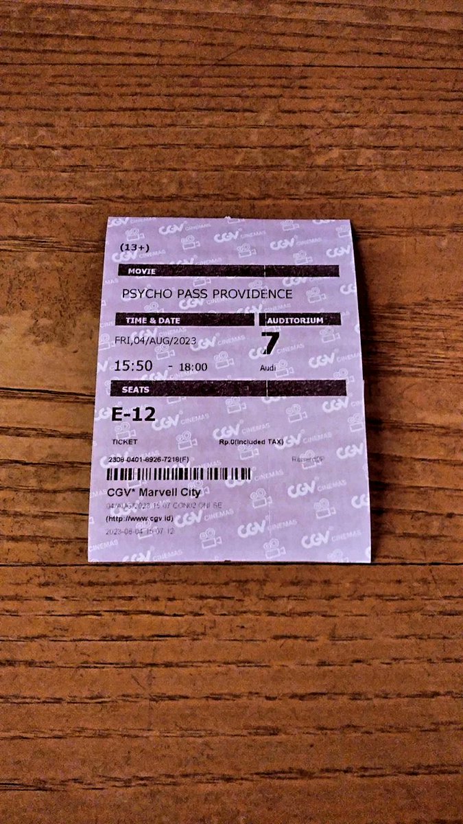 erickokho's tweet photo. Psycho Pass Providence @CGV_ID https://t.co/KBtmNxiIws