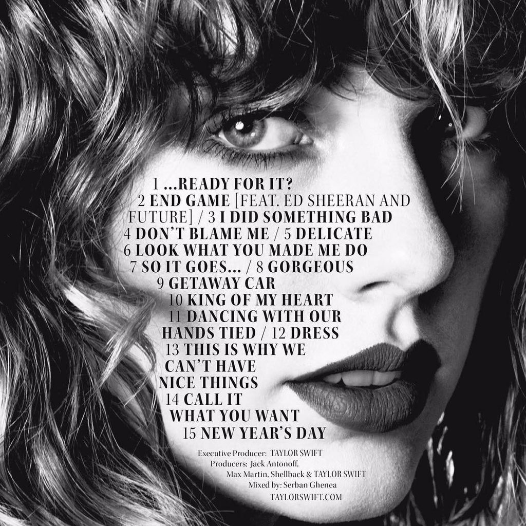 ‼️ | “reputation (Taylor’s Version)” is completely recorded!