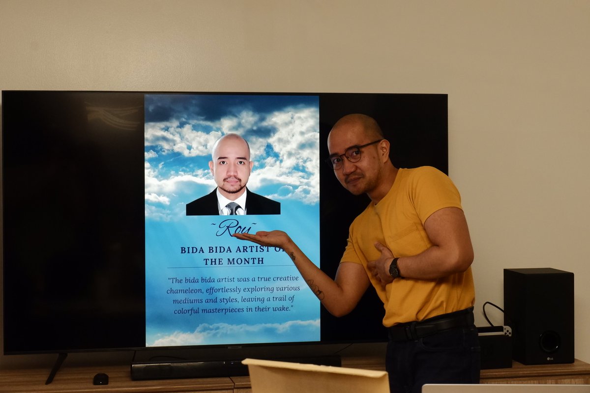 StudioSekaiHQ's tweet photo. What does it take to be the Bida Bida Artist of the Month? Roy has the answer. While much of his work is done in secret, he really can do it all.

Thanks for all that you do @Kowfeekow. 🌥️ https://t.co/rRgJVVms0P