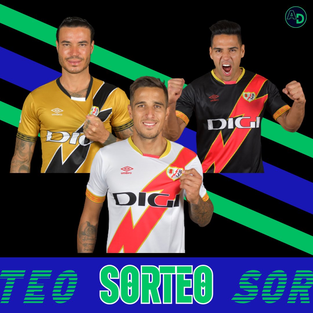 AfDeportiva_'s tweet photo. 🎁 𝐒𝐎𝐑𝐓𝐄𝐎 𝐂𝐀𝐌𝐈𝐒𝐄𝐓𝐀 𝐑𝐀𝐘𝐎 𝐕𝐀𝐋𝐋𝐄𝐂𝐀𝐍𝐎

⚡️El Rayo Vallecano ha estrenado su camiseta en el día de hoy y nosotros ¡¡¡SORTEAMOS UNA DE LAS TRES!!! 🥳

⚠️ Condiciones para participar:

1️⃣ RT
2️⃣ SEGUIRNOS

🍀 ¡Mucha suerte a todos los participantes! https://t.co/lCDxss6CLl