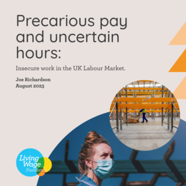 WorkFoundation's tweet photo. 🏆Our #Researchoftheweek goes to @LivingWageUK for their recent report on Precarious pay and uncertain hours: Insecure work in the UK Labour Market. (1/7)

🧵👇

https://t.co/sdsU7WKIOe https://t.co/X9o0wYNt8o