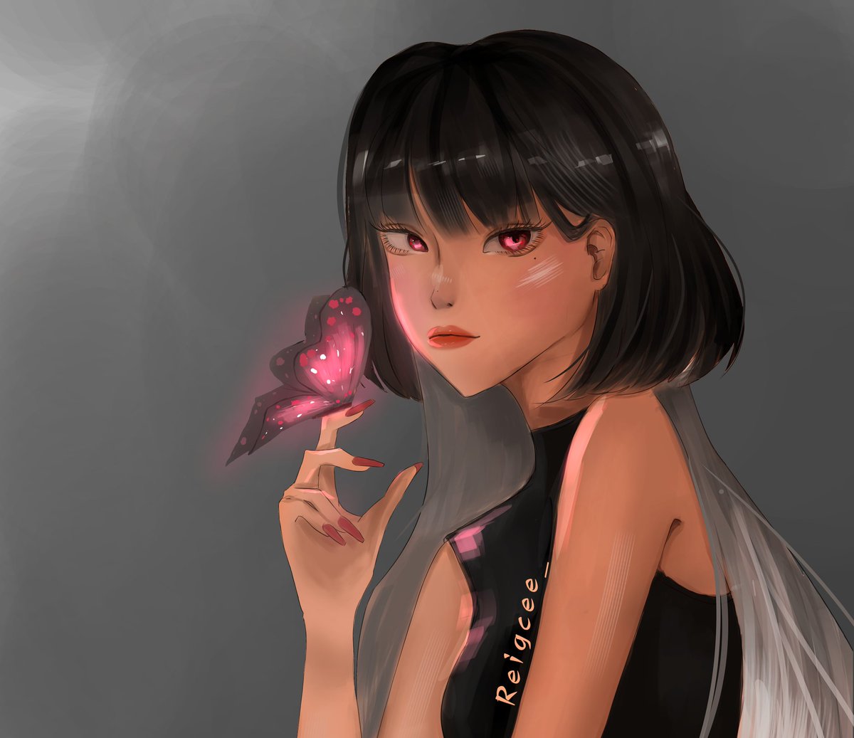 Rei_cee_'s tweet photo. Here she is, Reighna Crees

Also my sign spelled wrong its supposed to be Reicee_ not Reigcee_ 😒

#digitalart #art https://t.co/67XbwRchvr