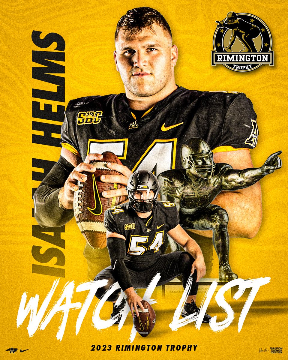 AppState_FB's tweet photo. 𝐖𝐚𝐭𝐜𝐡 𝐋𝐢𝐬𝐭: @rimingtontrophy 

✔️ C Isaiah Helms 

#GoApp 

🔗 https://t.co/LC5nKk0hWO https://t.co/KrHJhy2Y2C