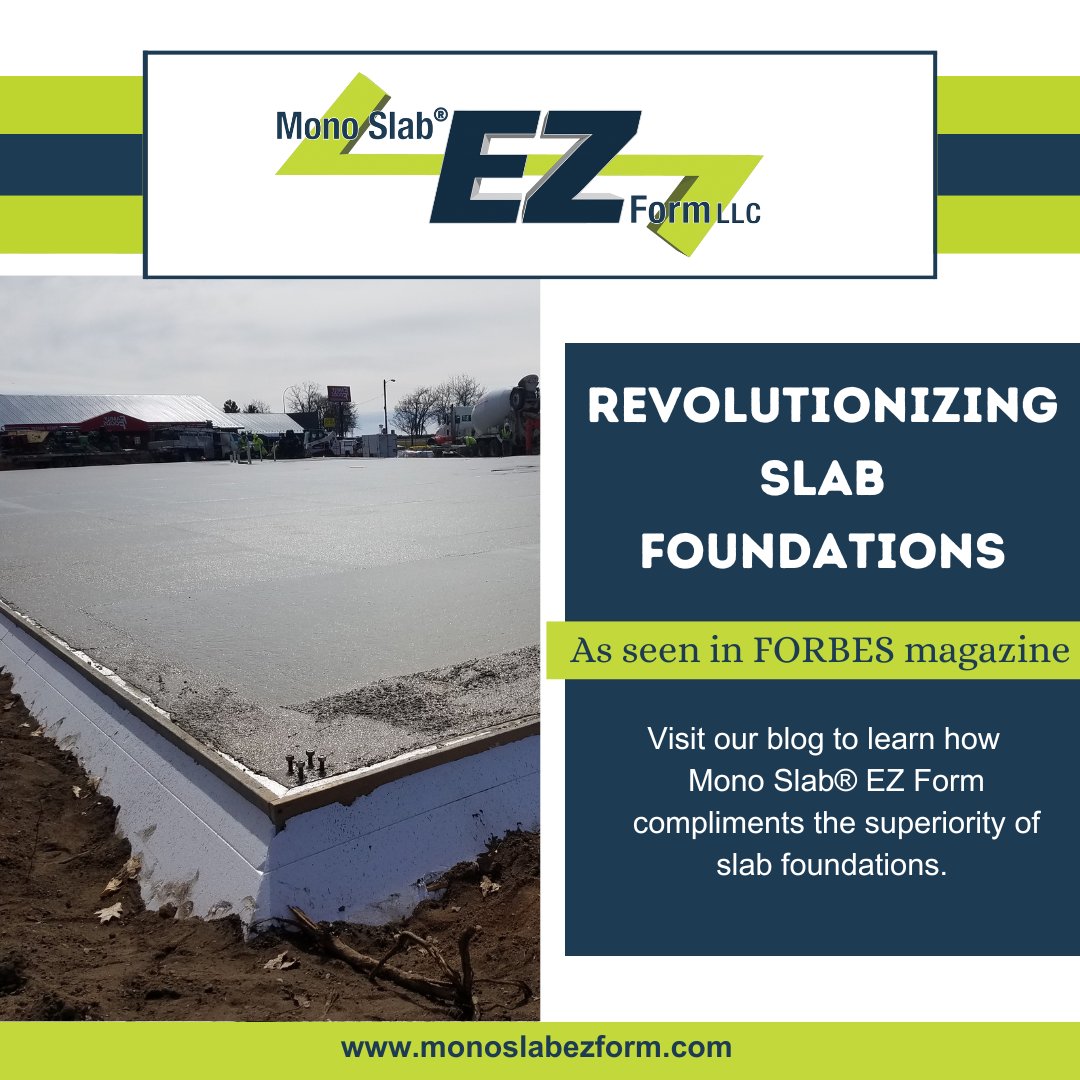 monoslabezform's tweet image. Forbes features an insightful article on slab foundations! Discover more about Mono Slab® and the Forbes take on slab foundations in our latest blog post. #MonoSlab #ForbesFeature #SlabFoundations #ConstructionInsights #BlogPost