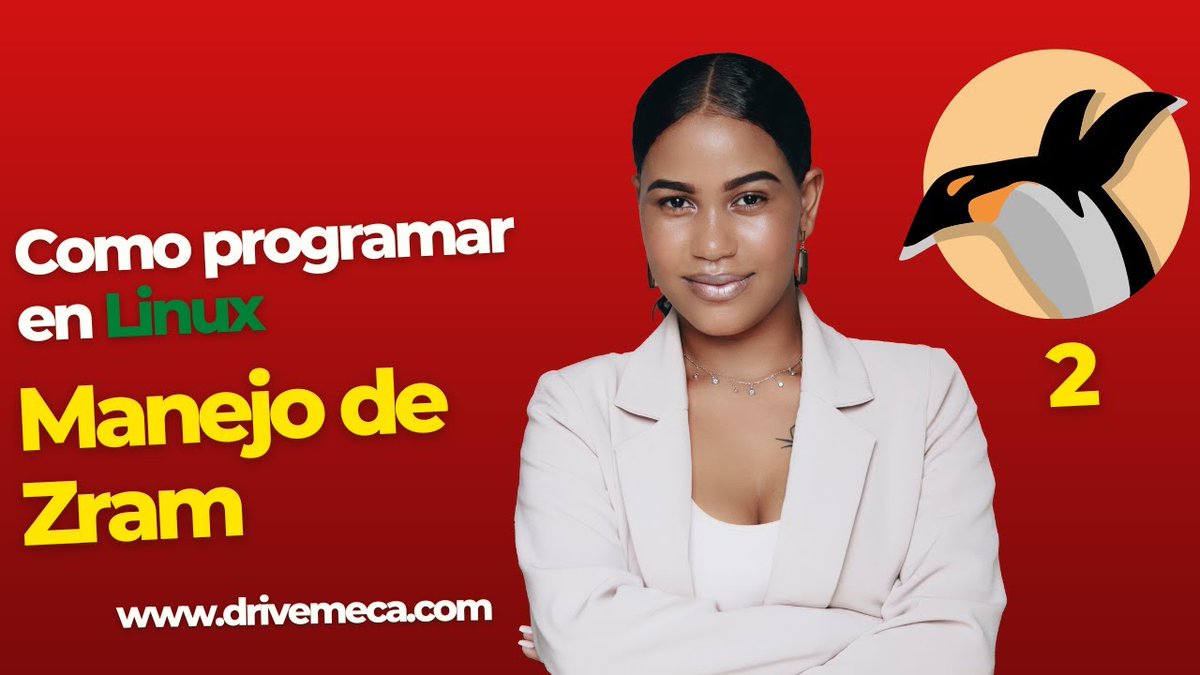 drivemeca's tweet photo. 2- Como programar en #Linux - Manejo de #Zram https://t.co/5vKJDKdR89 https://t.co/HXRZPgmu39