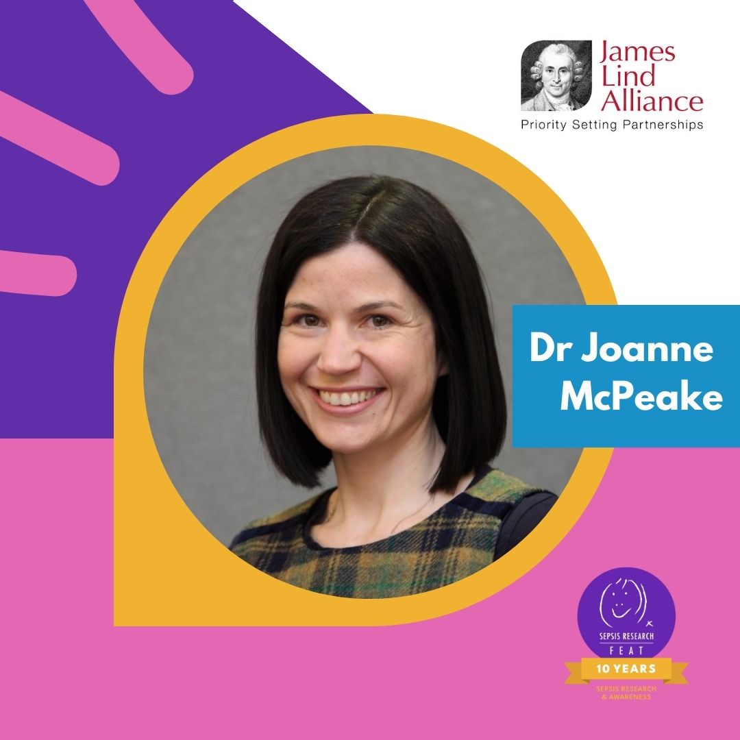 stopsepsisnow's tweet photo. We are so pleased to have Dr Joanne McPeake join Sepsis Research FEAT and @LindAlliance for the Sepsis Priority Setting Partnership. https://t.co/N9KpsIcGYt