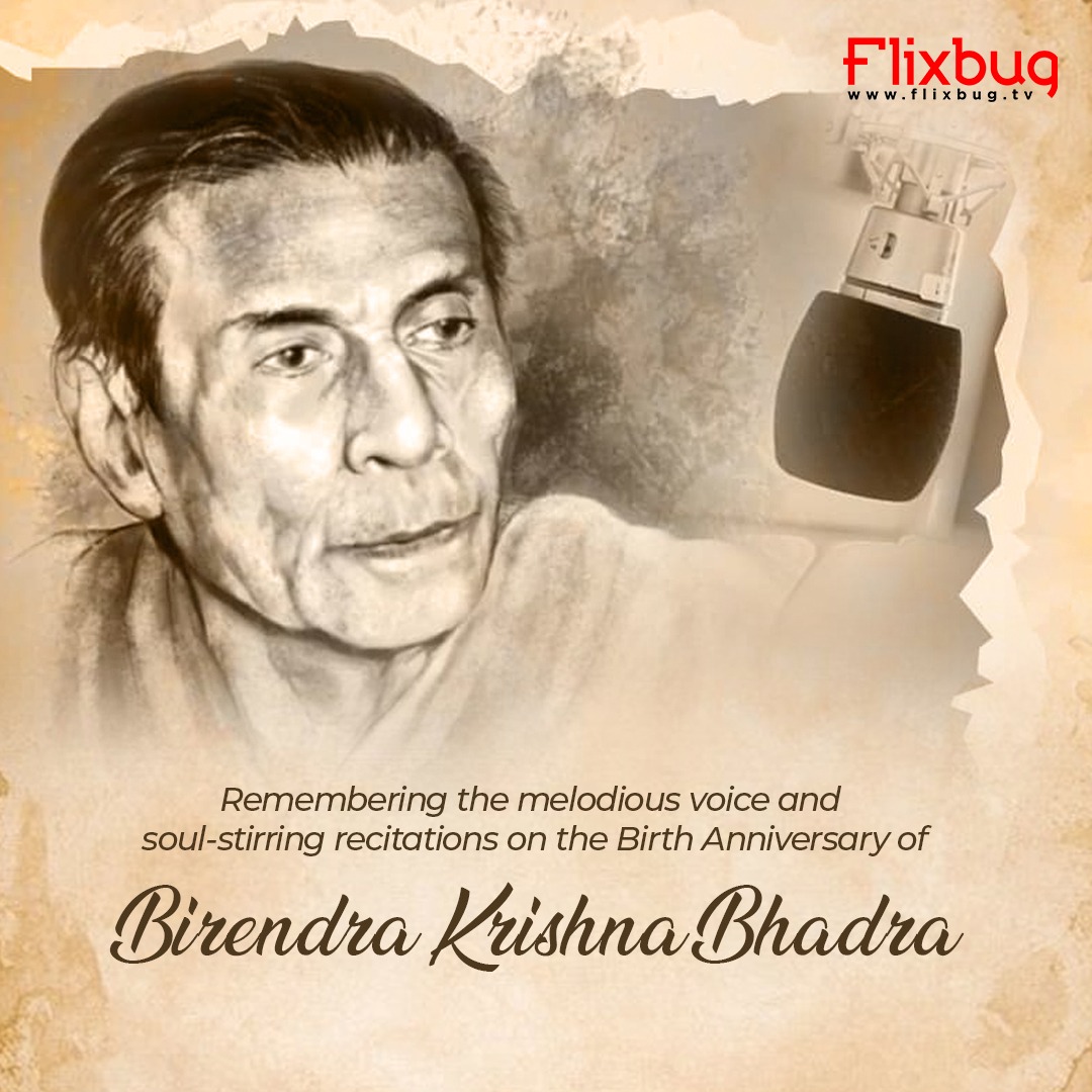 flixbugofficial's tweet photo. Forever in our hearts, the voice that touched souls.
Remembering #BirendraKrishnaBhadra, the legendary narrator and his immortal recitations on his #BirthAnniversary.
#narrator #legend #recitation #Mahalaya #ChandiPath #Singer #radio #Flixbug https://t.co/AF492TOMw5
