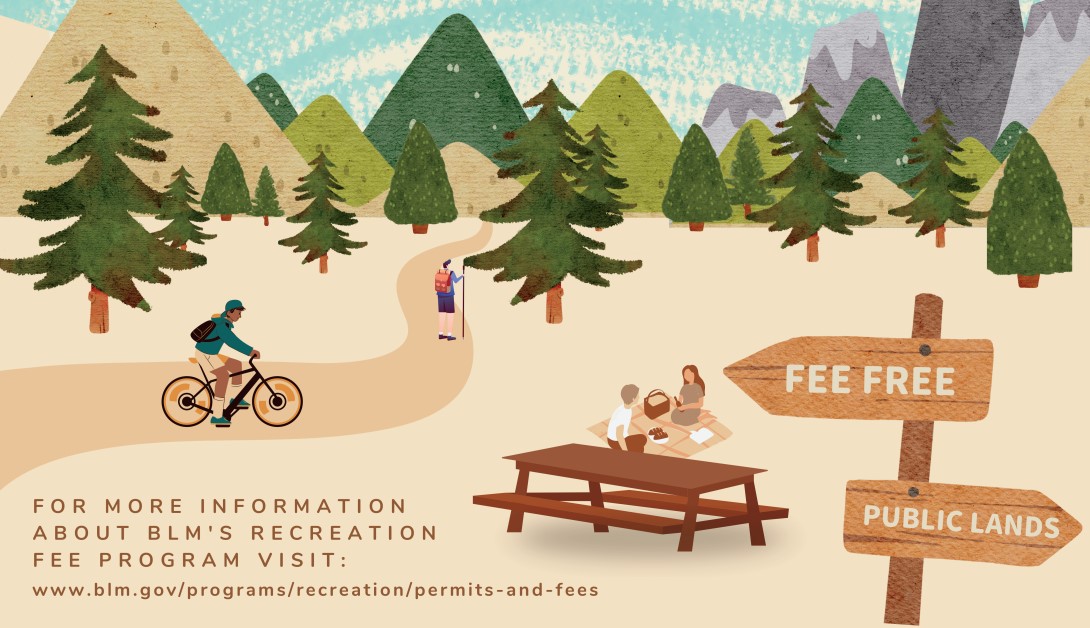 It's Great American Outdoors Day!  Fee free access to all National Parks, BLM facilities, and other DOI lands.  

Enjoy your public lands! #GreatAmericanOutdoorsDay