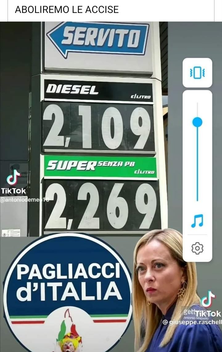 maurettodoc's tweet image. N&apos;antra cazzara... aboliremo le #accise....so tutti uguali al #Gover