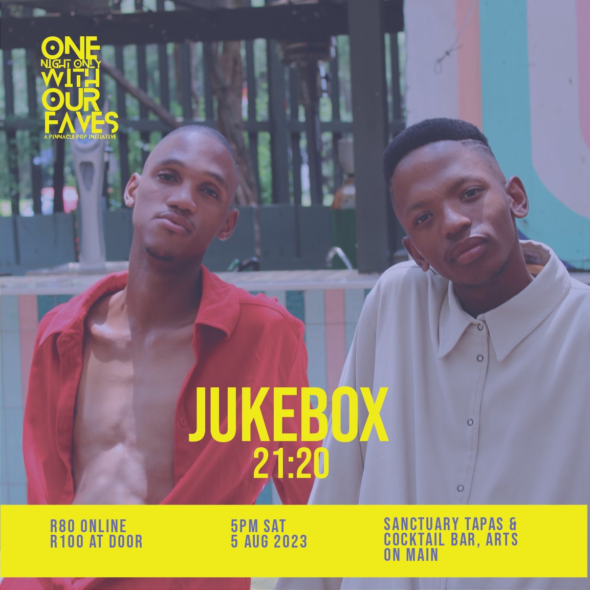 Jukebox is always going to show up and show out😮‍💨 and this is exactly what they’re going to do at ONO

Get down with us, buy your tickets here 
quicket.co.za/events/228219-…