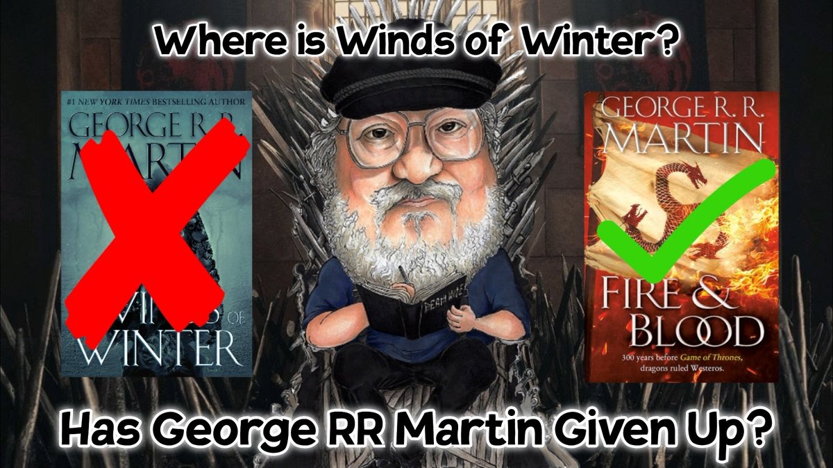 CJeremy33's tweet image. Where is Winds of Winter?
12 years after Dance with Dragons was released, 12 years waiting on the fabled Winds of Winter to drop.
Are we seeing the mother of all writers block? Or is there a deeper problem?
#WindsOfWinter #HouseOfTheDragon #ASOIAF #GOT
👇
youtu.be/wM9D03yyCvk