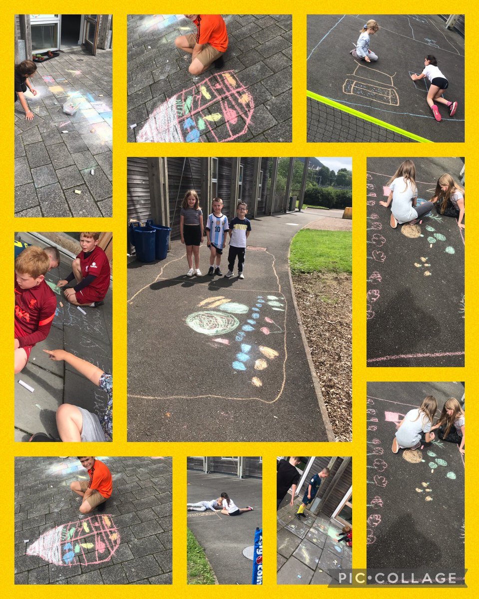 Friday’s Food and Fun. We began with blind food tasting, beetroot wasn’t a big hit however peaches were 😊We got creative using chalk to make our own gardens and finished off with some water 💧 games 👍🏻@JanineBrill @foodandfunwales @ShelleyPowellRD @MerthyrCBC