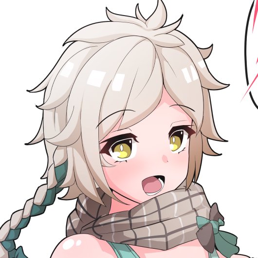 どっちも顔面かわいく描けた～! 