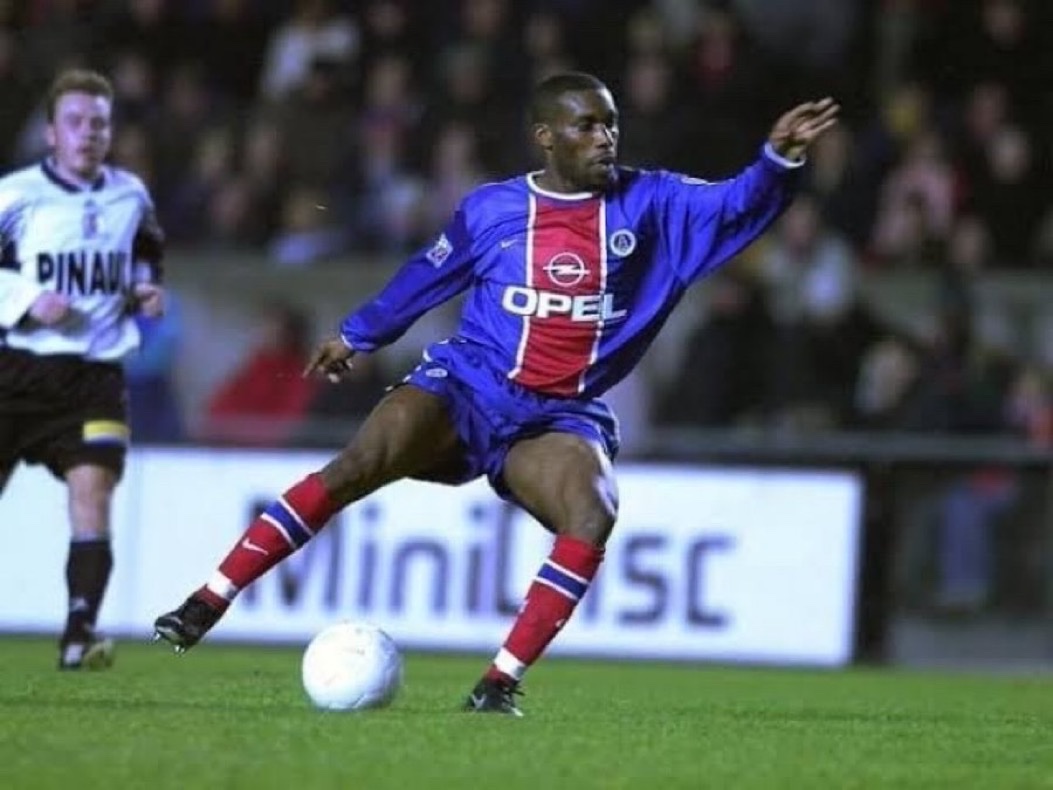 NigeriaStories's tweet photo. Okocha in an interview:

“ I never knew i was black till i got to Germany, the height of racism there was high, so the only possible way to pay them back was to dribble them.
That's why sometimes after dribbling a player, i will turn back to dribble him again.” https://t.co/51xF4Lvb4q